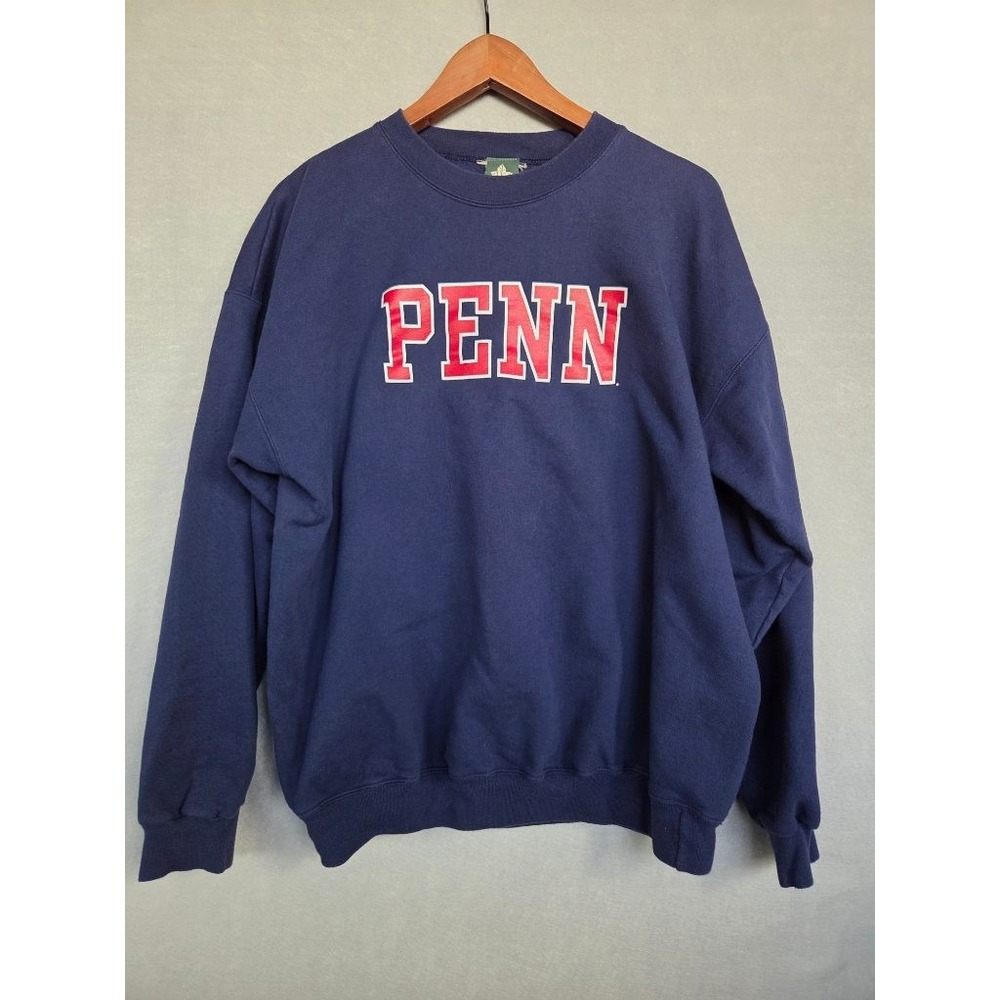 Vtg Ivy Sport Penn State Crewneck Sweatshirt L Navy Blue Preppy Collegiate PENN